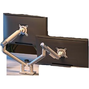 Monitor Stand T7-2U Computer Vertical Mechanical arm Cantilever Lifting Desktop Computer Screen White Base