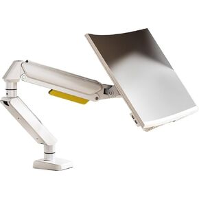 Monitor Stand Robotic arm Computer Rotating Lifting Cantilever Portable Screen Hole Bracket X1(White)