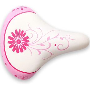 AVASTA Kids Bicycle Saddle for Girls & Boys Waterproof Wide Soft Bike Cushion Dual Shock Absorbing Fit for 12 14 16 18 20 or 20 22 24 26 inch Mountain Road Bike