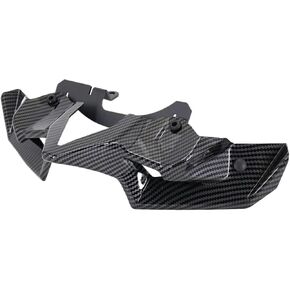 Fit for Kawasaki Z900 2020 2021 2022 Carbon Fiber Pattern Motorcycle Naked Front Spoiler Winglet Wing Kit Spoiler(Green)