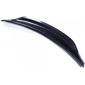 Compatible for GAC Empow R-Style Car Rear Trunk Lid Spoiler Wings ABS Material Motion Duck Tail Wing Gloss Black Carbon Accessories Parts(Carbon Printing)