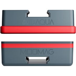 MODMAG Aquarium Magnet – Strong Magnetic Mount for Coral Frag Racks, Probes & Equipment in Reef & Freshwater Tanks (Mega for 1/2" Glass)