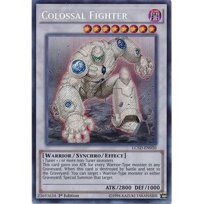 YU-GI-OH! - Colossal Fighter (LC5D-EN030) - Legendary Collection 5D's Mega Pack - 1st Edition - Secret Rare