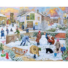 White Mountain Puzzles - Winter Games - 1000 Piece Jigsaw Puzzle
