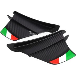 Motorcycle Winglet Wing Kit Spoiler Fit for CBR650R CBR650F CBR500R CBR1000RR Fit for Yamahaa BWS RS Jog Joe GP(Style4)