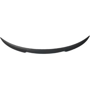 Compatible for Tesla Model Tail Spoile Carbon Fiber Pattern Trunk Lid Spoiler Wing Punch-Free Installation 2017-2024 Car Accessories(Bright CF Pattern)