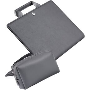 1Set Portable Laptop Bag with Power Cord Storage Computer Protective Cover for Pro Lightweight Stylish and Durable Design for Office School and Travel