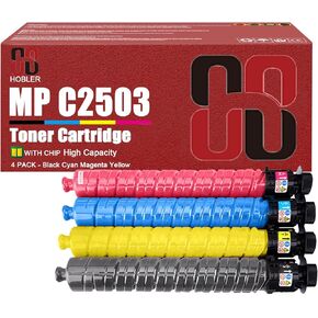 MP C2503 Toner Cartridges Compatible for Ricoh 841918 841924 841923 841922 Toner Cartridge Work for Ricoh MP C2003 C2004 C2004ex C2503 C2504 C2504ex Printers