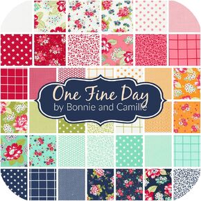 One Fine Day Scrap Bag (Approx 2 Yards) by Bonnie and Camille for Moda 2 Yards DIY Quilt Fabric
