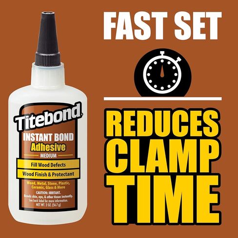 Titebond Instant Bond Wood Adhesive Thick, 2 oz. in Kuwait