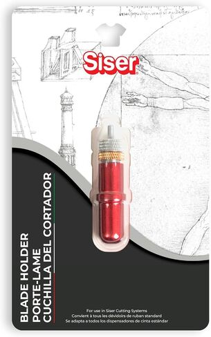 SISER 60 درجة شفرة عميقة القطع - متوافقة مع SISER Blade Housing - قطع مثالية على مواد أكثر سمكا مثل البطاقات السميكة ، والجلد ، والبولي twill ، والمواد المغناطيسية ، إلخ. in Saudi Arabia