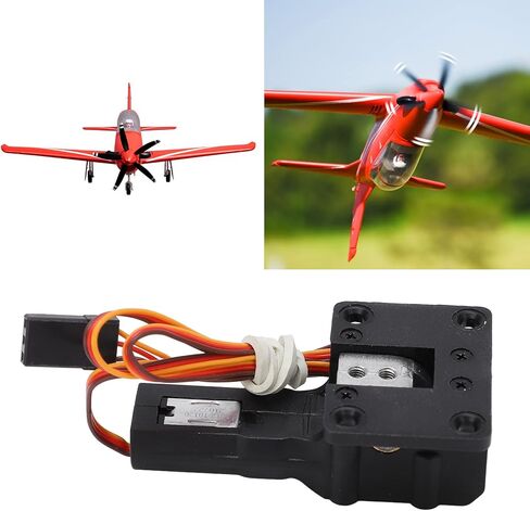 RC Plane Landing Gear ، معدات الهبوط الكهربائية ، معدات الهبوط القابلة للسحب ، RC ، معدات هبوط عالية المحاكاة مع مسامير لطائرة الجناح الثابتة 1.1M RC. in Saudi Arabia