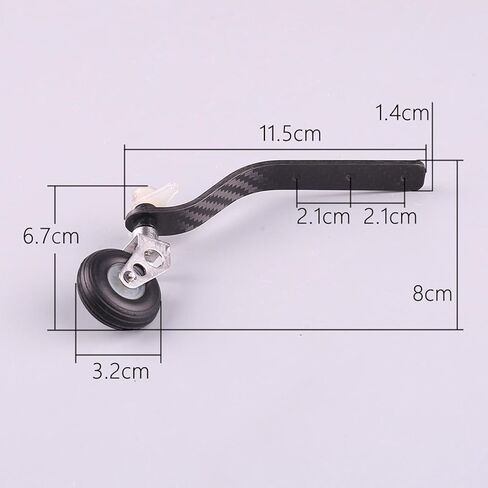 Dynwave Carbon Carbon Laving Tail Gear Wheel Parts 1.25 بوصة ويل in Kuwait