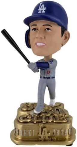 Foco Shohei Ohtani (La Dodgers) 50/50 Club 4.5 "Mini Big Head Bobblehead in Saudi Arabia