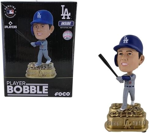 Foco Shohei Ohtani (La Dodgers) 50/50 Club 4.5 "Mini Big Head Bobblehead in Saudi Arabia