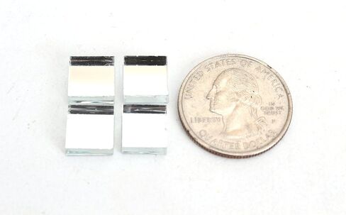 3/4 Inch (20mm) Mirrored Square Mosaic Tile, 3 Pound (48 oz) Bulk Assortment of Mosaic Tiles in Kuwait