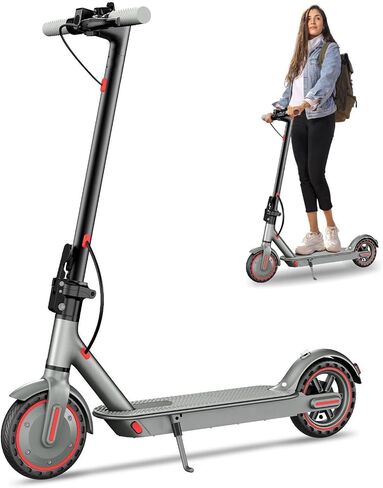 Electric Scooter for Adults,350W/500W/600W Powerful Motor,8.5/10" Tires,Up to 19/25 MPH,15/22/28 Mile Range,Dual Braking System,Foldable Lightweight EScooter for Young,Max Load 265 LBS,APP Control in Saudi Arabia