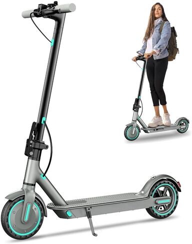 Electric Scooter for Adults,350W/500W/600W Powerful Motor,8.5/10" Tires,Up to 19/25 MPH,15/22/28 Mile Range,Dual Braking System,Foldable Lightweight EScooter for Young,Max Load 265 LBS,APP Control in Saudi Arabia