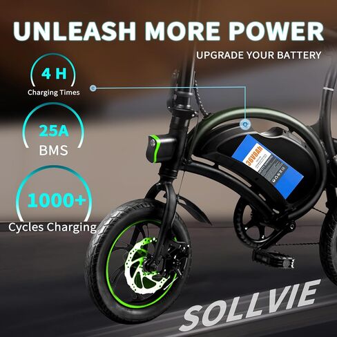 36V Lithium Ebike Battery 8Ah Rechargeable with 25A BMS, Compatible with Jetson Bolt pro Electric Bikes, for 100W-600W Motors E-Scooters, ATVs, Electric Dirt Bikes, Solar Storage (36V8Ah) in Kuwait