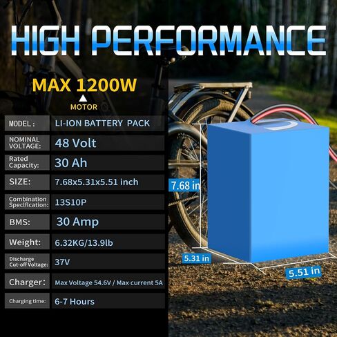 36V Lithium Ebike Battery 8Ah Rechargeable with 25A BMS, Compatible with Jetson Bolt pro Electric Bikes, for 100W-600W Motors E-Scooters, ATVs, Electric Dirt Bikes, Solar Storage (36V8Ah) in Kuwait