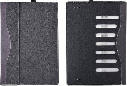 Laptop Cover Case for Lenovo ThinkBook 14 Gen 6 / Gen 7/Gen 8 14" Notebook PC (NOT Working with Other Lenovo Models). 2-in-1 PU Leather Detachable Notebook Sleeve (Black) in Kuwait