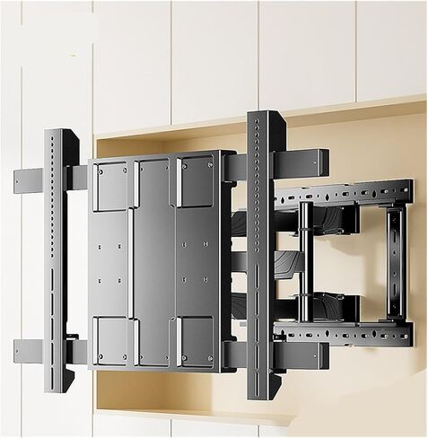 Ultra-Thin Large-Screen TV Telescopic Rack Rotating Folding Wall-Mounted Wall Bracket in Saudi Arabia