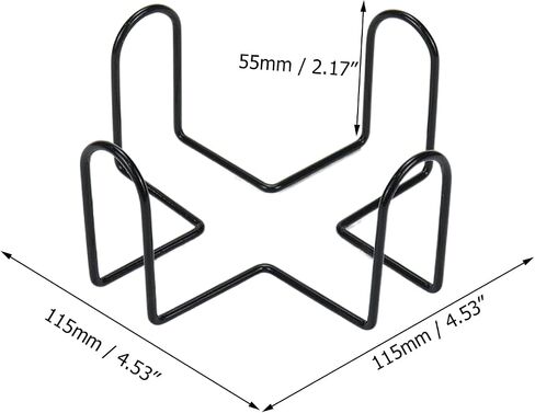 Coshar 2 Pack Metal Coaster Holder Coaster Stand Holding for Square Round Drink Mats In A Upright Stand Position And Easy Removal in Saudi Arabia