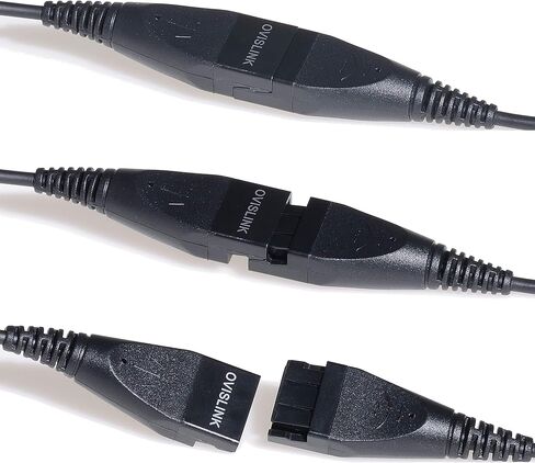 سماعة أذن Cisco مزدوجة | سماعة ميكروفون إلغاء الضوضاء متوافقة مع هواتف Cisco مع RJ9 سماعة الرأس JACK | RJ9 سماعة الرأس Quick Disconnect Cord المشمولة | HD جودة الصوت | مريح in Kuwait