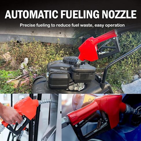 12V DC Automatic Gasoline Fuel Transfer Pump with Forward and Reverse Pumping, Portable Liquid Pump for Gasoline, Diesel, Kerosene & More in Kuwait