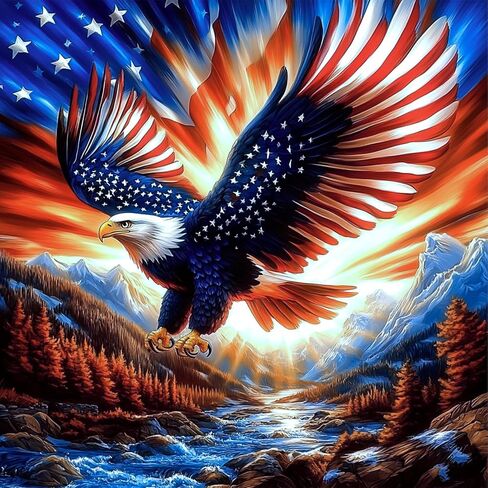 TOSTOG Phoenix Diamond Art Kits for Adults, DIY Moon Diamond Paintings Kits for Adults Beginner, Full Drill Sun Diamond Paintings Kit, Gem Painting Wall Art Decoration 12 * 16 Inch. in Kuwait