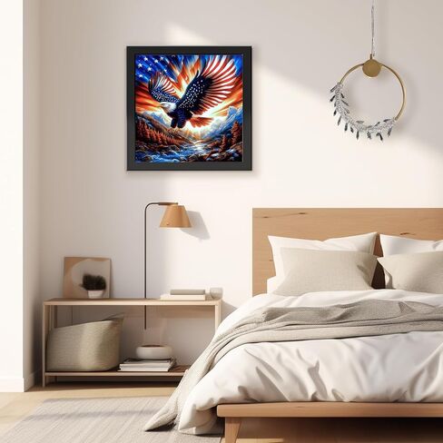 TOSTOG Phoenix Diamond Art Kits for Adults, DIY Moon Diamond Paintings Kits for Adults Beginner, Full Drill Sun Diamond Paintings Kit, Gem Painting Wall Art Decoration 12 * 16 Inch. in Kuwait