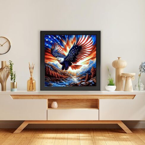 TOSTOG Phoenix Diamond Art Kits for Adults, DIY Moon Diamond Paintings Kits for Adults Beginner, Full Drill Sun Diamond Paintings Kit, Gem Painting Wall Art Decoration 12 * 16 Inch. in Kuwait