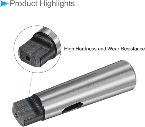 Morse Taper Drill Sleeve Reducing Adapter, MT5 to MT3, Steel Chuck Sleeve Holder Center - (Applications: for Lathe Milling Part Shank Drill) in Saudi Arabia