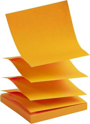 Office Depot® Brand منبثقة الملاحظات اللزجة ، مع علبة التخزين ، 3 "× 3" ، ألوان زاهية متنوعة ، 100 ورقة لكل وسادة ، حزمة من in Saudi Arabia