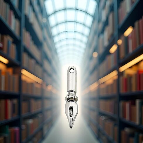 Silver Fountain Pen Planner Charm ، سحر سوار ، سحر Dangle ، مخططي محطات دفتر المسافرين ، المنتجات المكتبية ، إعادة التعبئة والأغطية التقويمات والمخططين والمنظمين الشخصيين in Saudi Arabia