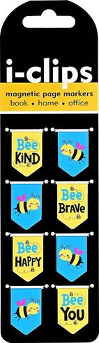 Bees i-clips Magnetic Page Markers (Set of 8 Magnetic Bookmarks) in Saudi Arabia