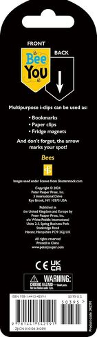 Bees i-clips Magnetic Page Markers (Set of 8 Magnetic Bookmarks) in Saudi Arabia