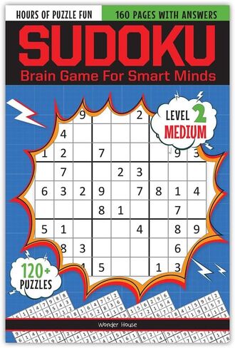 Sudoku - Brain Booster Puzzles for Kids: Level 2 (Medium) (Brain Games For Smart Minds) in Saudi Arabia