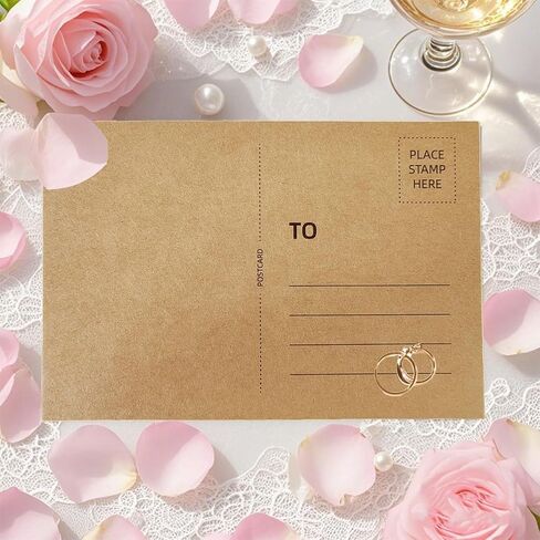 25 Pieces Blank Postcards for Mailing 4x6 Inches, Printable Heavyweight Paper Cards 14pt/300gsm for DIY Thank You Cards, Greeting Cards Birthday Card and More(White) in Saudi Arabia
