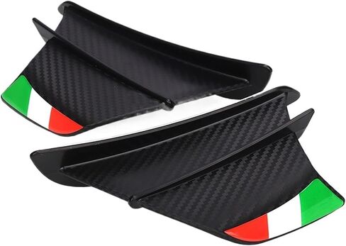 Fit for Aprilia Fit for Tuono 1000 RS125 RS250 RSV1000 Mille Rs 660/125 Rs660 Rsv 4 Rsv4 Motorcycle Winglet Wing Kit Spoiler(Style8) in Saudi Arabia