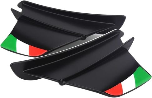 Fit for Aprilia Fit for Tuono 1000 RS125 RS250 RSV1000 Mille Rs 660/125 Rs660 Rsv 4 Rsv4 Motorcycle Winglet Wing Kit Spoiler(Style8) in Saudi Arabia