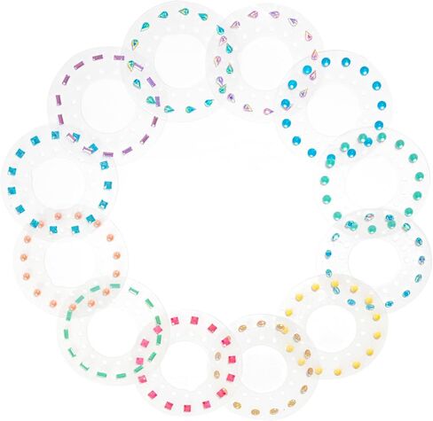 عبوة إعادة تعبئة مجموعة بلينجر جليمر | حفلة النوم | 12 قرص – 180 جوهرة | بلينغ في فرشاة خارج | أداة تصفيف الشعر (متعددة الألوان) in Kuwait