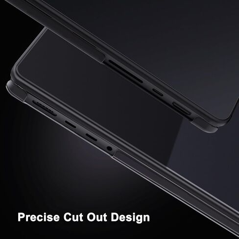 Moseso متوافق مع MacBook Pro 16 بوصة Case 2025 2024 2023 2022 2021 M4 M3 M1 M1 A3403 A3186 A2991 A2780 A2485 Pro Max Chip ، Ultra-Thin Natural Color Clate Hard Case ، Space Black Clear in Saudi Arabia