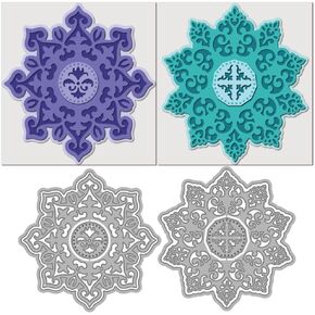 MAYJOYDIY Dragonfly Border Metal Die Cutting Edge Border Embossing Cutting Dies Stencil for Card Making Patterned Dragonfly Die Cut for Scrapbooking Party Photo Album DIY Card Crafts
