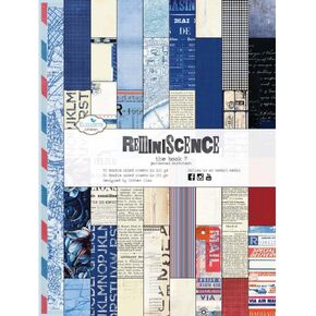Elizabeth Craft Double-Sided Cardstock 32/Pkg-Reminiscence The Book 7