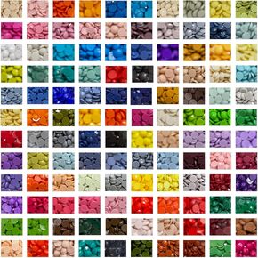 LIRUNQIU 15000 Pieces Diamond Painting Beads, Round 5D Resin Rhinestones Replacement Drills for DIY Diamond Art Kits, Multi-Color Crafting Accessories for Adults Kids (30 Color)