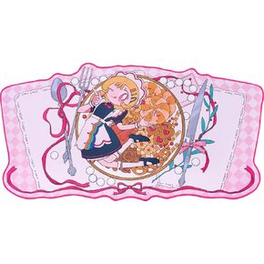 YOCORE Cute Anime Girl Pink Mouse Pad, Large Non-Slip Rubber Base Desk Pad, Extended Mousepad, Keyboard Mat with Superior Micro-Weave Cloth for Gamer, Office & Home-Afternoon Tea