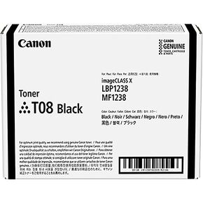 Canon T08 (3010C005AA) Toner Cartridge (Black) in Retail Packaging