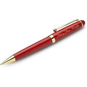 Executive Gift Shoppe | Personalized Rosewood Ballpoint Pen with Custom Engraving