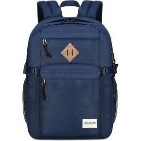 abshoo 29L Backpack for School College Bookbag Middle High School Backpacks Casual Daypack Travel Backpack (Red)